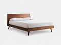 Lit 200×180×100 cm – bois marron – style moderne chambre à coucher